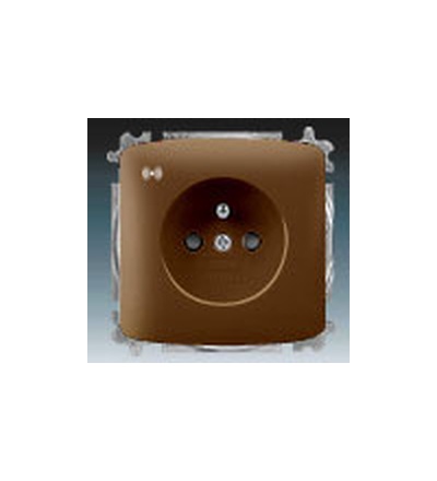 ABB Zásuvka s přepěťovou ochranou, s akustickou signalizací poruchy 5589A-A02357 H